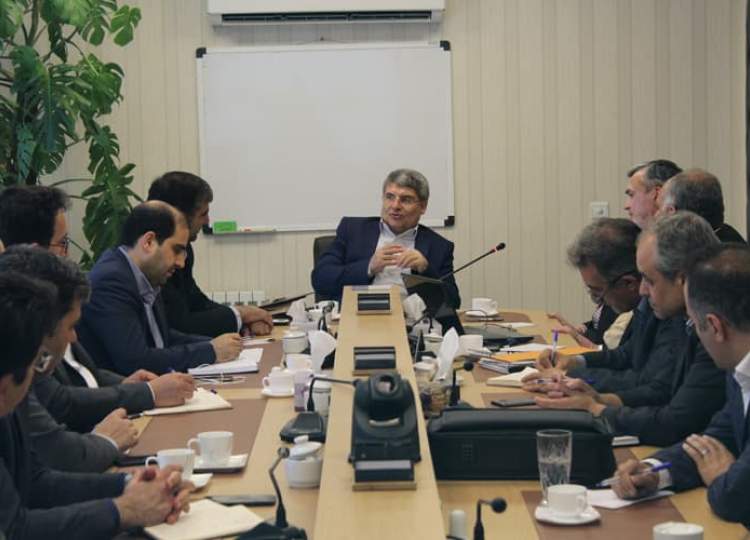 جلسه مدیرعامل هلدینگ با اعضای هیات مدیره شرکت ملی مسکن و صنایع ساختمانی