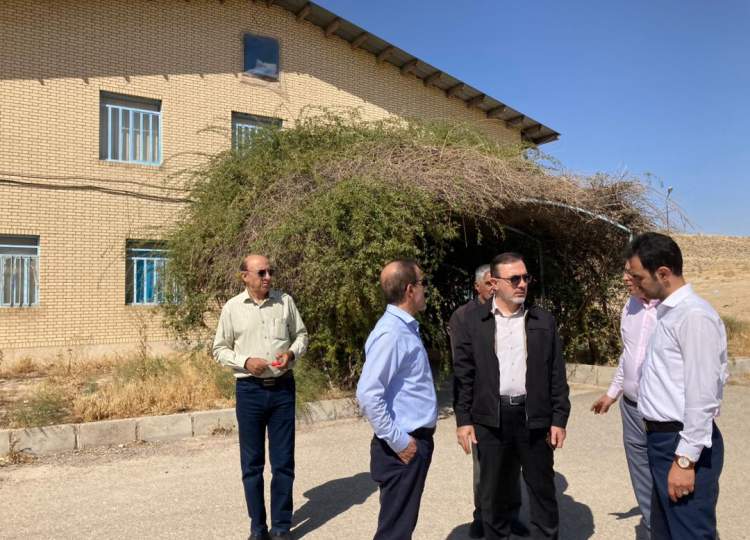 بازدید مدیرعامل هلدینگ آینده پویا از شرکت کشت و صنعت و دامپروری دشت چشمه بناب
